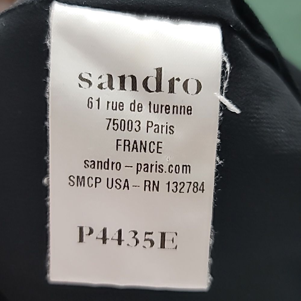 Sandro Black  Jumpsuit - Picture 9 of 11